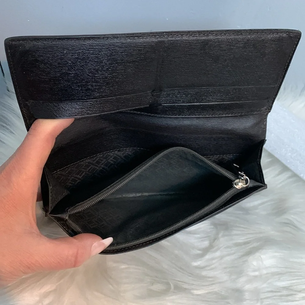 Authentic Dunhill long flap coat wallet - Picture 10 of 17